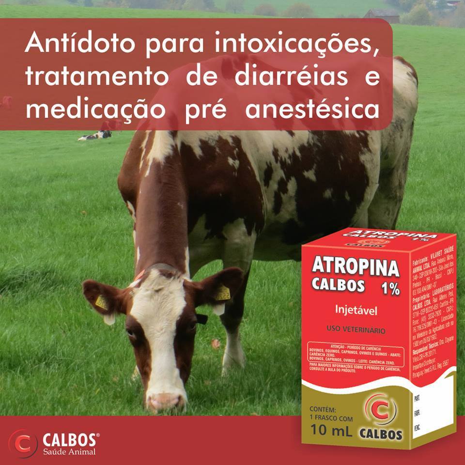 Atropina 1% 10ml - CALBOS