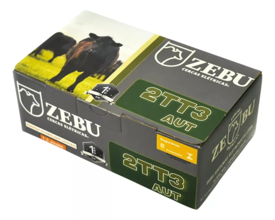Eletrificador de Cerca 2tt3 Automático ZEBU