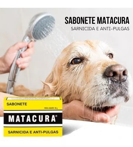 Sabonete MATACURA Sarnicida e Antipulgas 80g