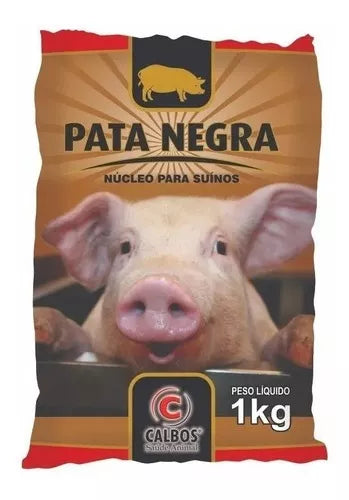 Pata Negra 1Kg Fonte de vitaminas e minerais para suínos CALBOS