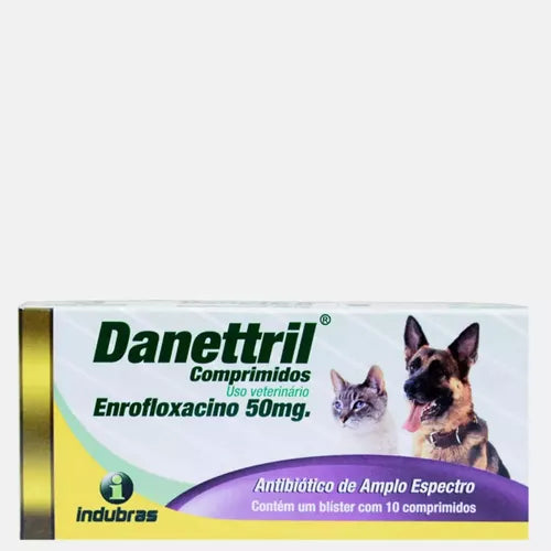 V Danettril 10 Comprimidos 50mg - Indubras